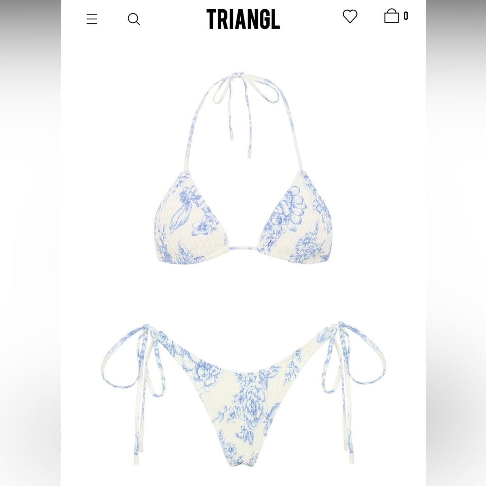 TRIANGL bikini brand new with tags, never worn! Still in original packaging.